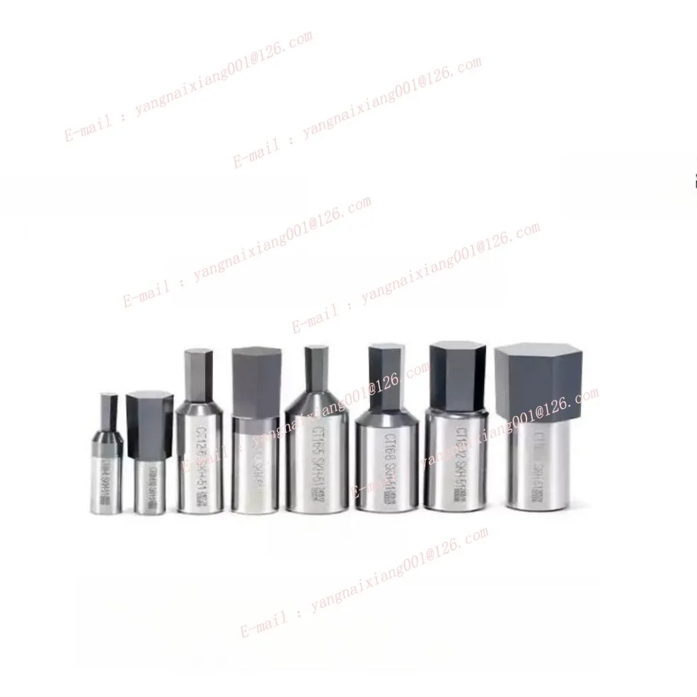 

Hexagon Rotary Broach Punch SKH51TC-08/TC-12/TC-16 CNC White Steel Coating Punching Tool Holder Rotated Blanking Cutter