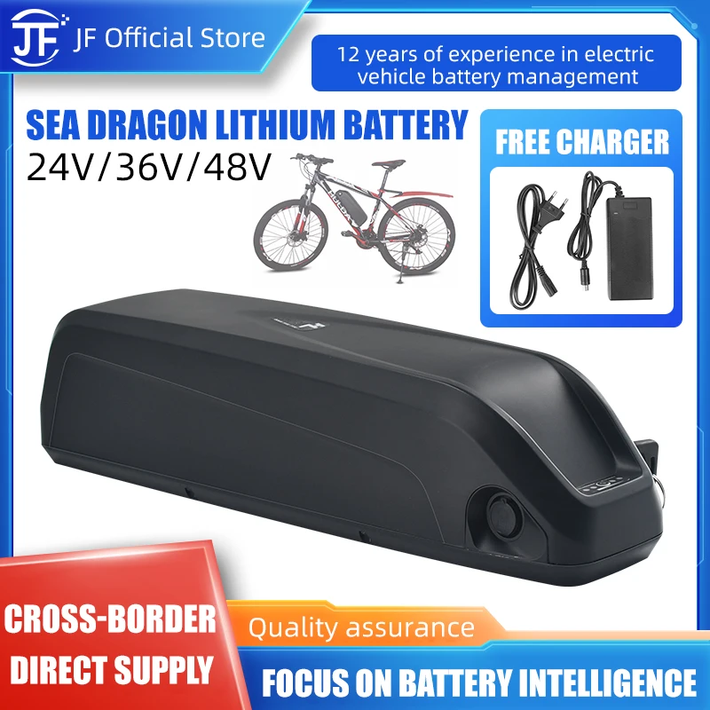 Hailong Battery 48V 36V 20Ah forBafang BBS02 BBS03 BBSHD Motor Electric bicycle batteries are suitable for 100-1500W motors