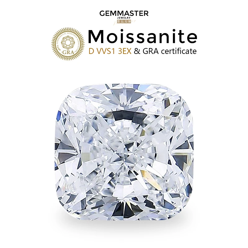 Cushion Moissanite …