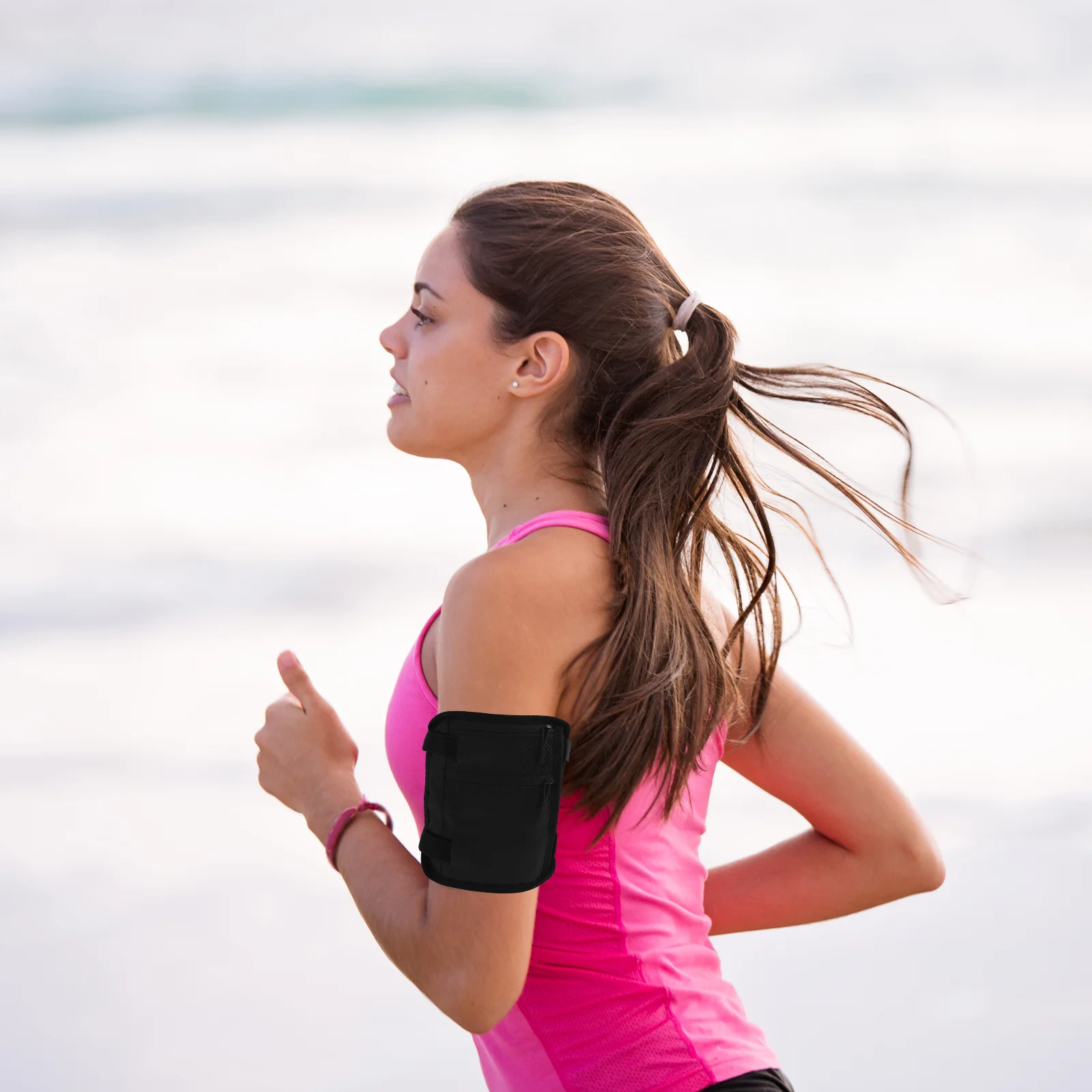 Waterproof Tactical Leg Bag Adjustable Straps Multi-Pocket Outdoor Sports Pouch for Camping Hiking Running Cycling Phone Holder