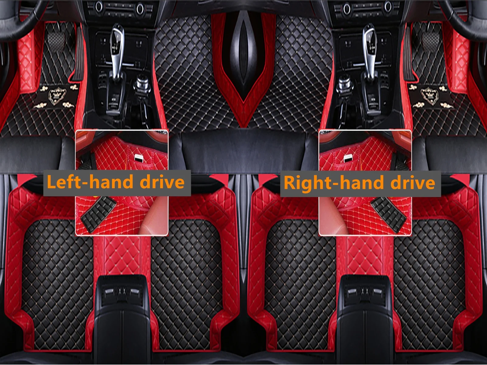 

New Custom Car Floor Mats For Mitsubishi Galant Cross Auto Carpets Foot Accessories Waterproof Leather Floor Liners