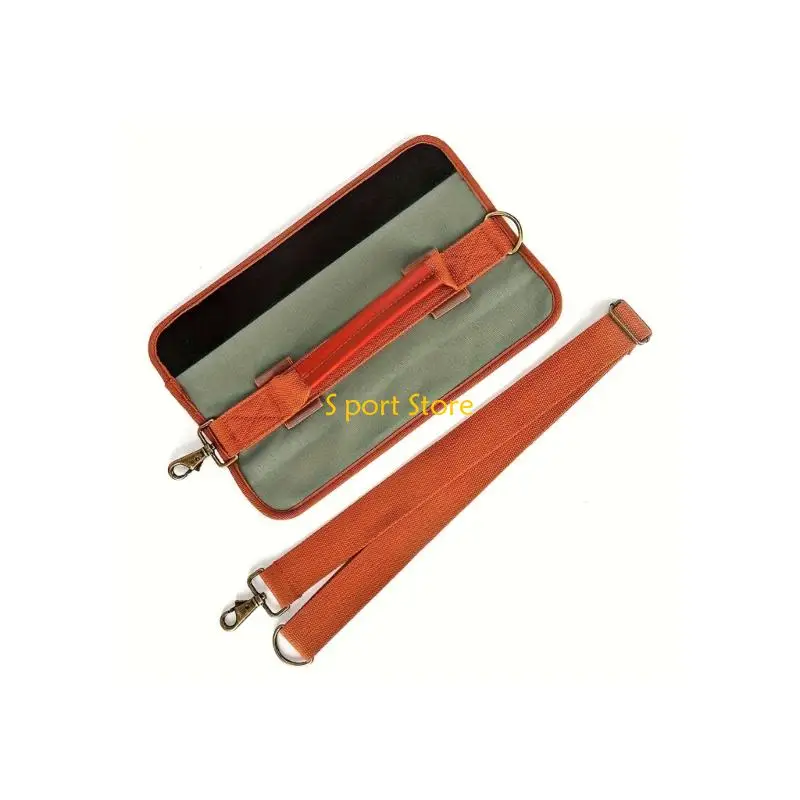 

U2JB Canvas Golf Club Bag Lightweight Leather Handle Spacious Interior Compartment