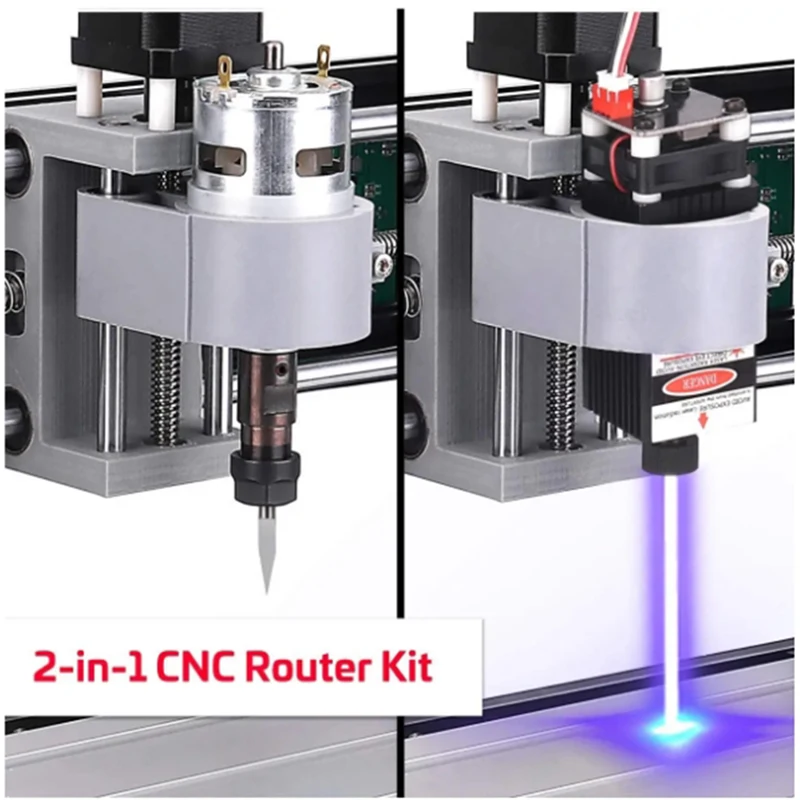 CNC 3018 PRO Z axis Spindle Motor Mount 775 Spindle Holder 45mm,CNC 3018 MAX Aluminum Z Axis 200W/500W Spindle Holder 52mm