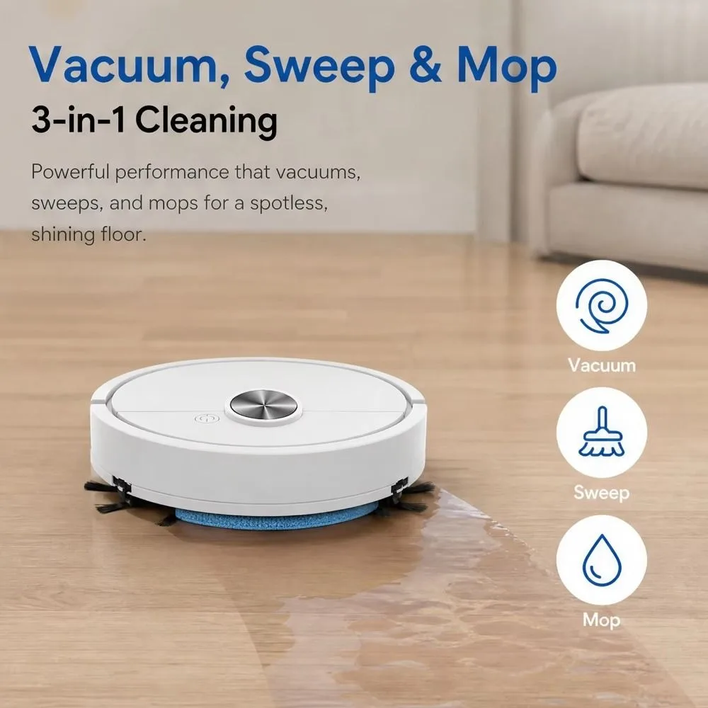 Smart Automatic Sweeping Robot Rechargeable Strong Suction Vacuum Cleaner Multi-Purpose USB Charging Robot Vacuum Home Use