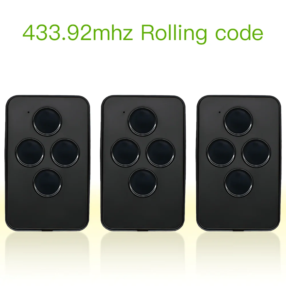 

DOORHAN TRANSMITTER -4 garage door control remote 2PRO rolling gate controller 433MHz rolling code