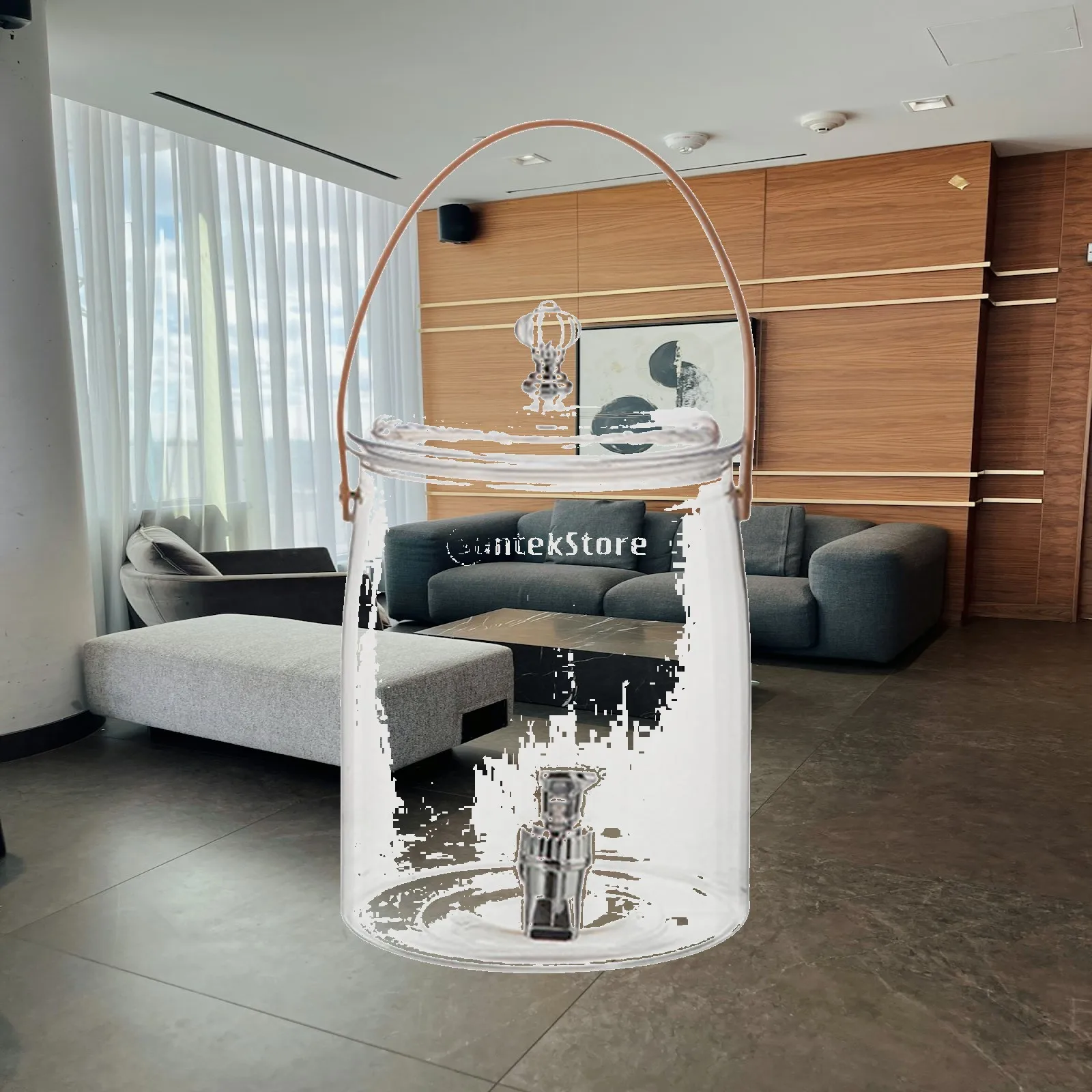 

Beverage Dispenser Cold Water Jug Portable Sealed Equipped Large Capacity