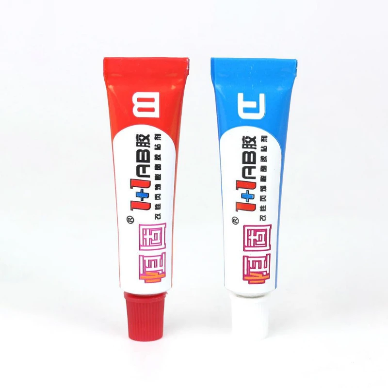 10 جرام 1 + 1 ABC راتنجات الايبوكسي الغراء المعدني الحديد المقاوم للصدأ سبائك الألومنيوم الزجاج البلاستيك الخشب أو الرخام التجفيف السريع العالمي #1