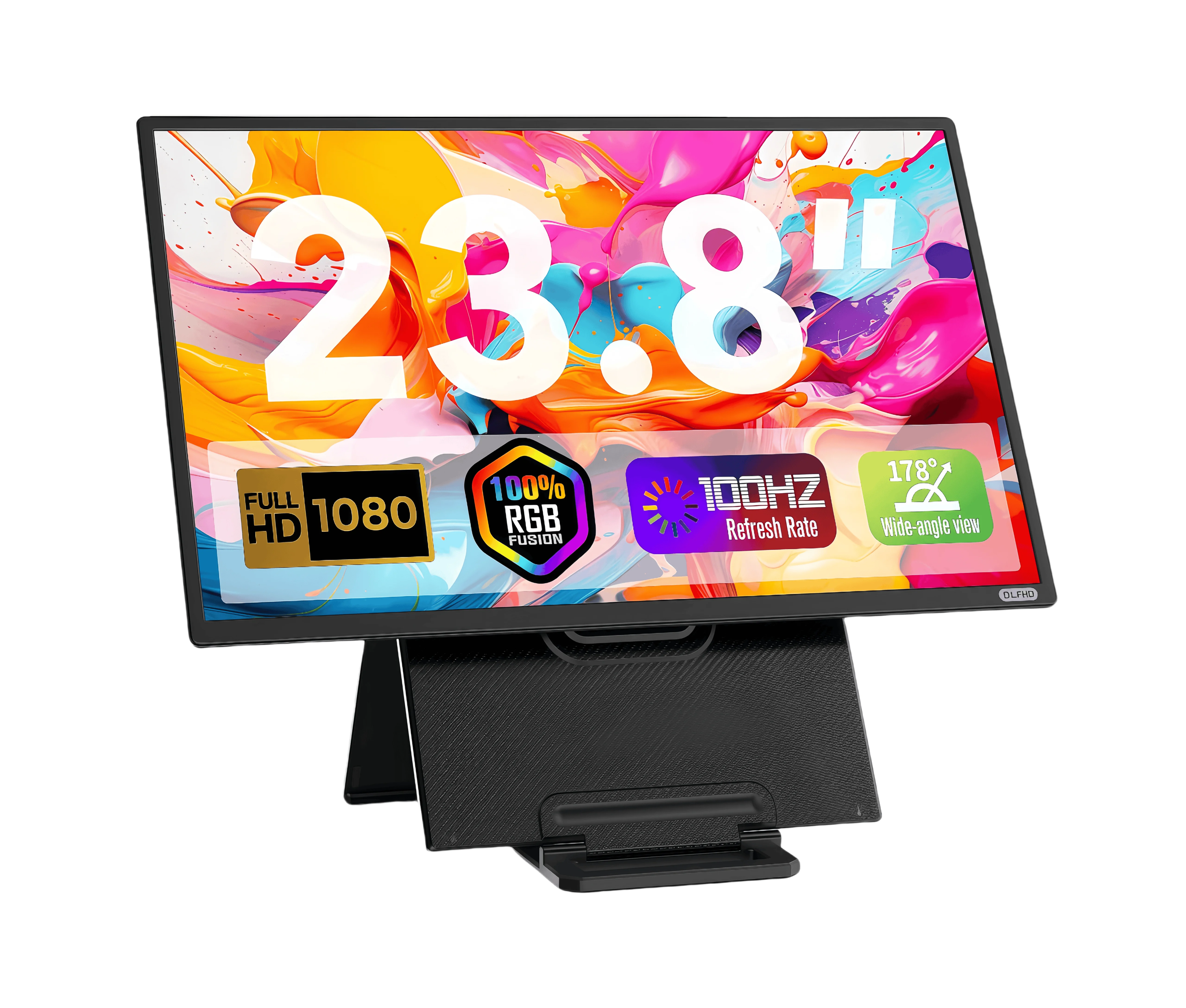 

Kwumsy OEM 23,8-дюймовый экран ноутбука 1080P FHD IPS двойной портативный монитор ультратонкие двойные мониторы типа C для Windows Mac PS5