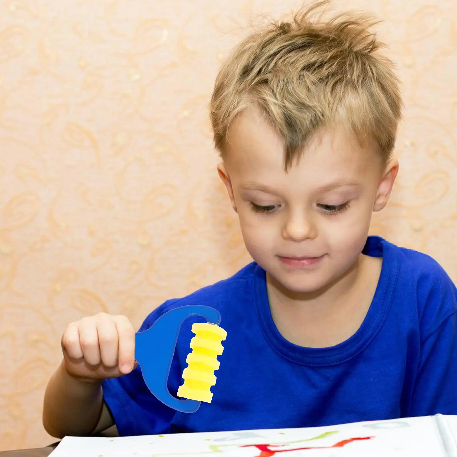 

Набор из 8 губчатых валиков-кистей высокого качества для детского рисования, скетчинга, граффити, творчества и дошкольного обучения