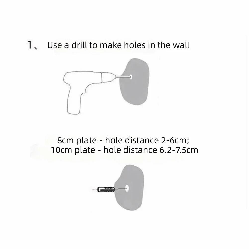Black White E27 Lamp- Metal Adjustable Direction Adjustable Direction Lamp 0-180 Degree Easy Installation Bulb Lamp Holder