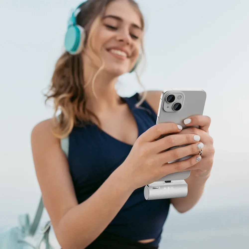 iWALK 3350mAh TYPE-C Capsule Powerbank Fast Charge Portable External Battery for IPhone 15 16 Samsung S24/23 Android Power Banks