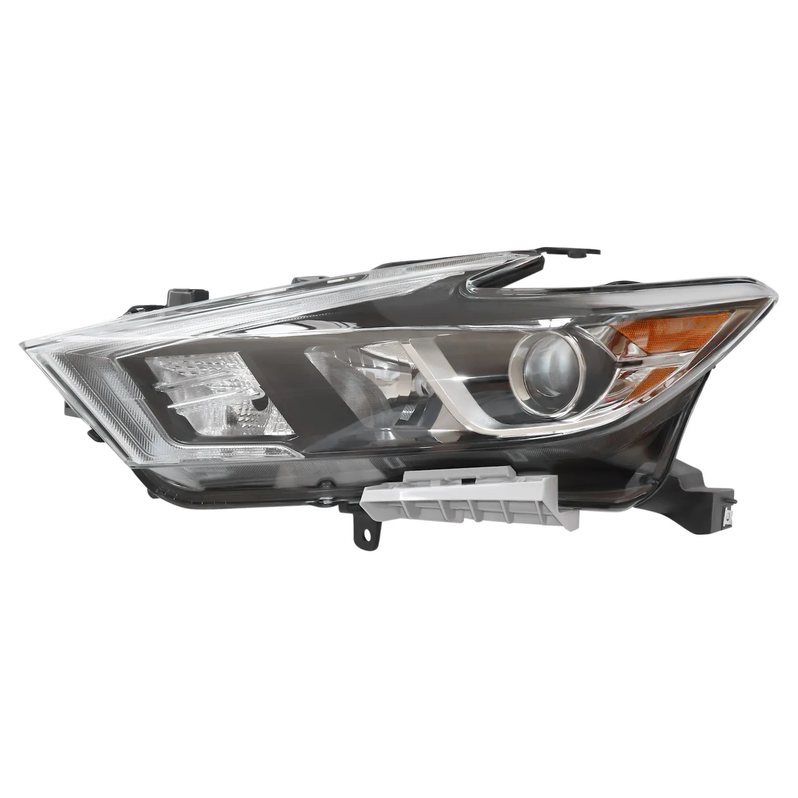 

Driver Left Side Headlight Assembly For 2016-2018 Nissan Maxima S SL SV Halogen w/ LED DRL LH Headlight Headlamp OEM 260104RF9B