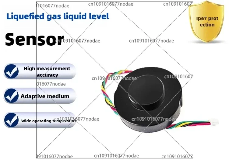 L06 Ultrasonic Sensor for Liquefied Gas & Steam, IoT LGP Gas Bottle Level Monitor, Industrial Gas Level Detection