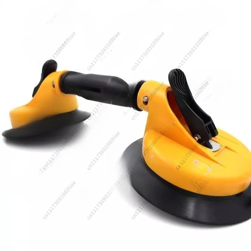 Automotive Car Glass Suction Cup Windshield Curved Extractor Double Claw Rubber Cup 14.5CM Suction 45KG