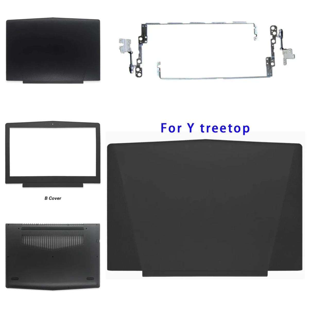 Shell Y520 R720 Y520 R720-15 R720-15IKB laptop LCD screen, top cover, screen bezel, palm rest, bottom base hinge keyboard