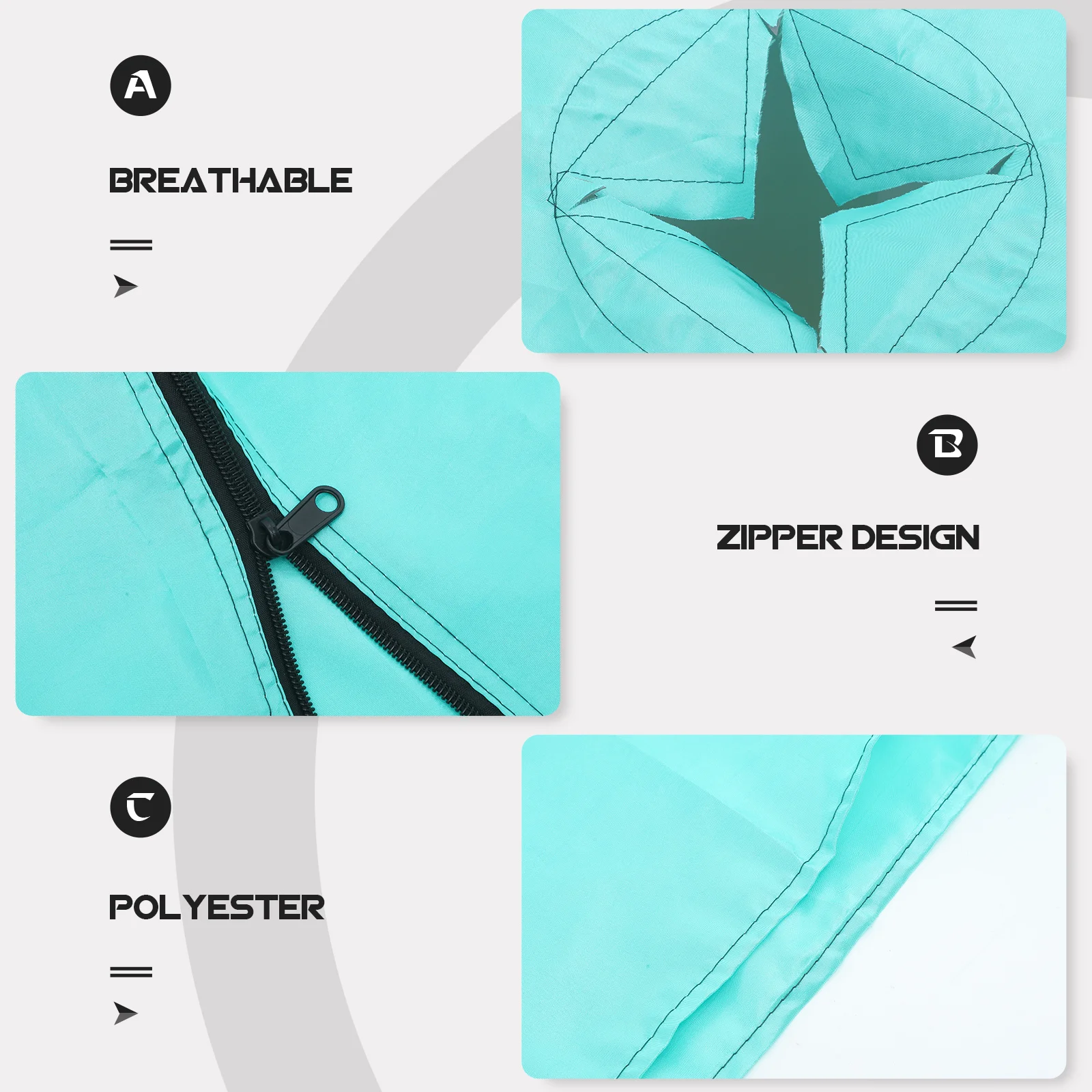 

Bird Cage Cover Parrot Cage Protective Tool Random Color Durable Polyester Light Blocking Birdcage Cover Birdcage Protector