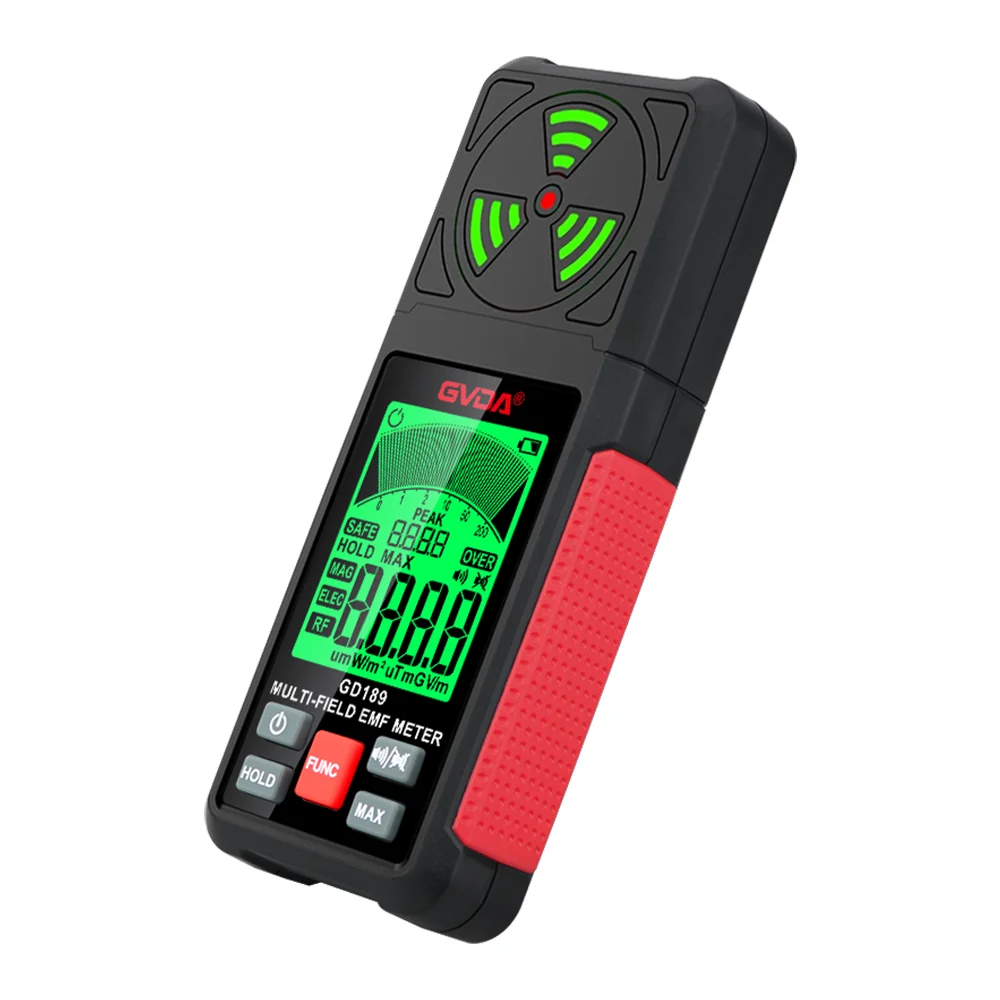 2026 Portable Electromagnetic Radiation Detector High Precision EMF Meter Electromagnetic Field Radiation Tester