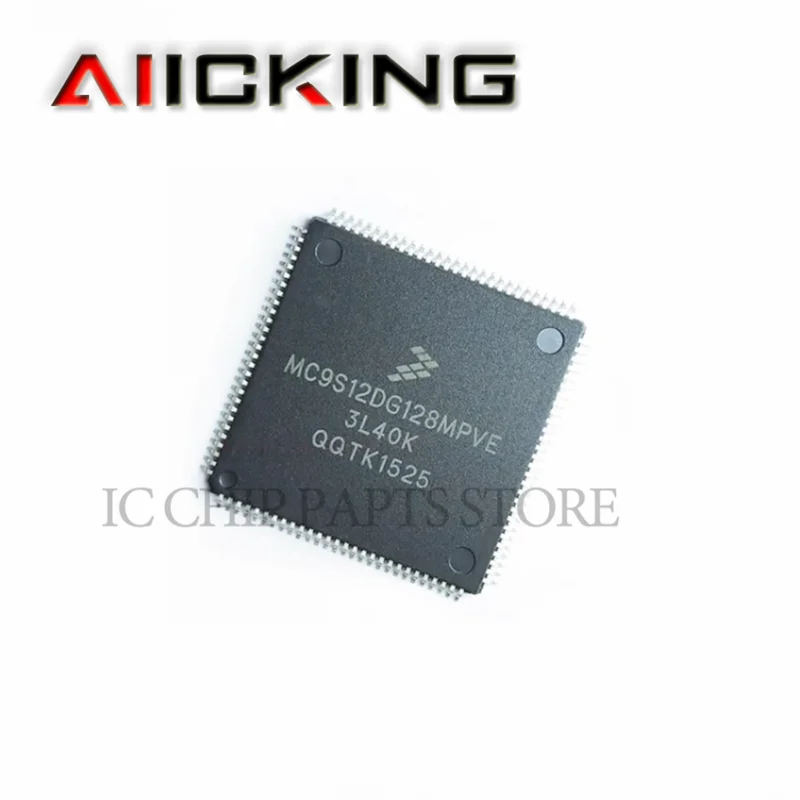 MC9S12DG128MPVE 1pcs, LQFP-112 MCU 16-bit HCS12 CISC 128KB Flash 2.5V/5V Automotive 112-Pin LQFP Tray,Original IC Chip ,In Stock