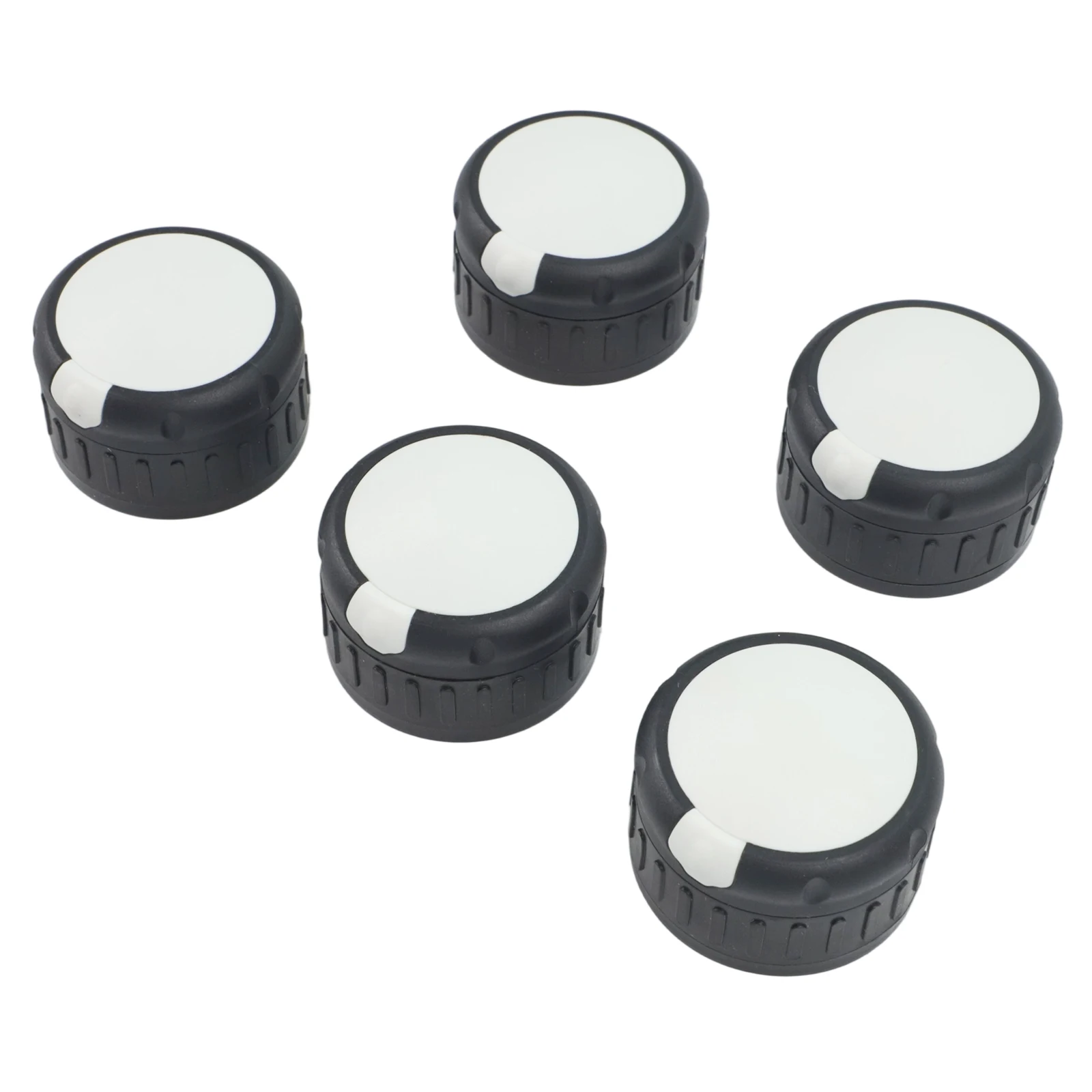 

Easy To Install Oven Knobs Accessory Black Gas Stove Knobs Plastic Material Stylish Kitchen Accessory 5 Piece Set
