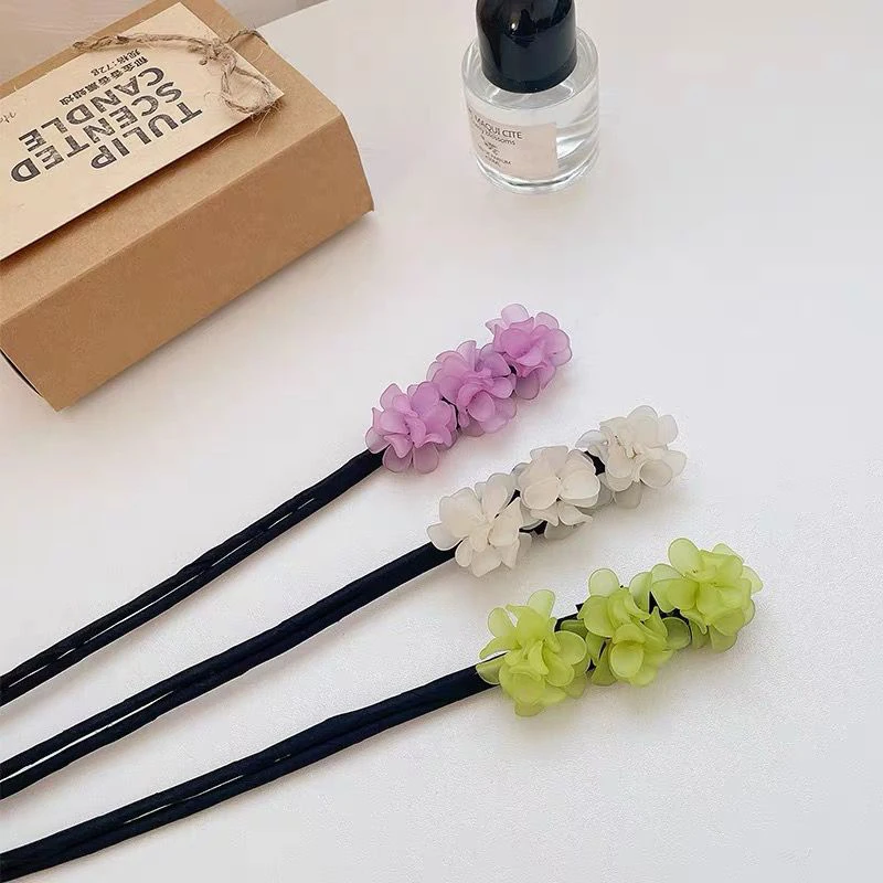 مشبك تصفيف شعر زهرة للنساء ، أداة تصفيف الشعر ، أداة صنع اللف ، تويست دون ، إكسسوارات شعر للفتاة ، أداة مضفرة