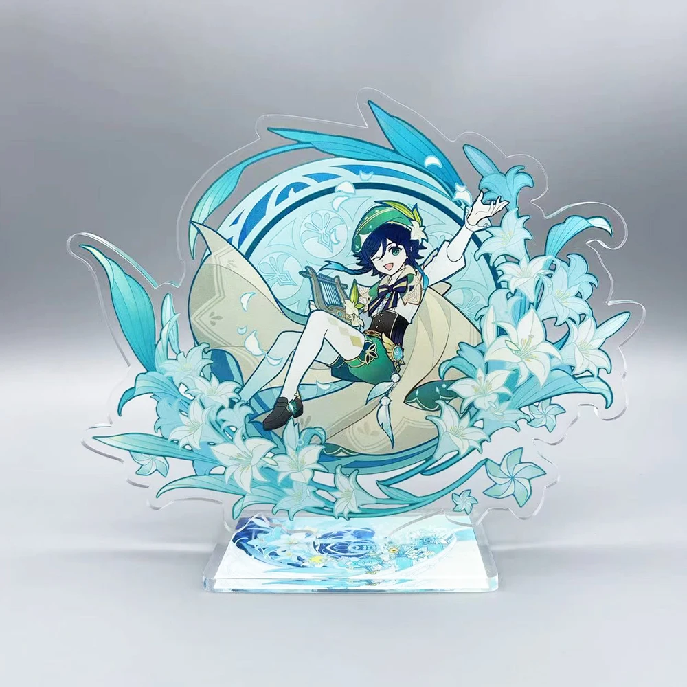 Furina Stand Acrylic Game furina Figure Wanderer Tighnari Cyno Kaedehara Kazuha Barbatos Windblume Festival Collection Prop