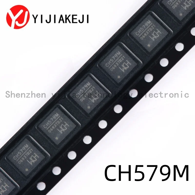 

5 шт. новый, оригинальный CH579M QFN-48 интегрированный 32-битный микроконтроллер BLE и ZigBee для беспроводной связи