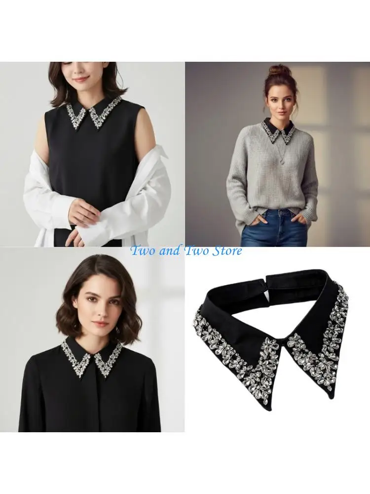 HX6F Stylish Reusable Neckline Accent For Professional Attire Comfortable Wear Solution
