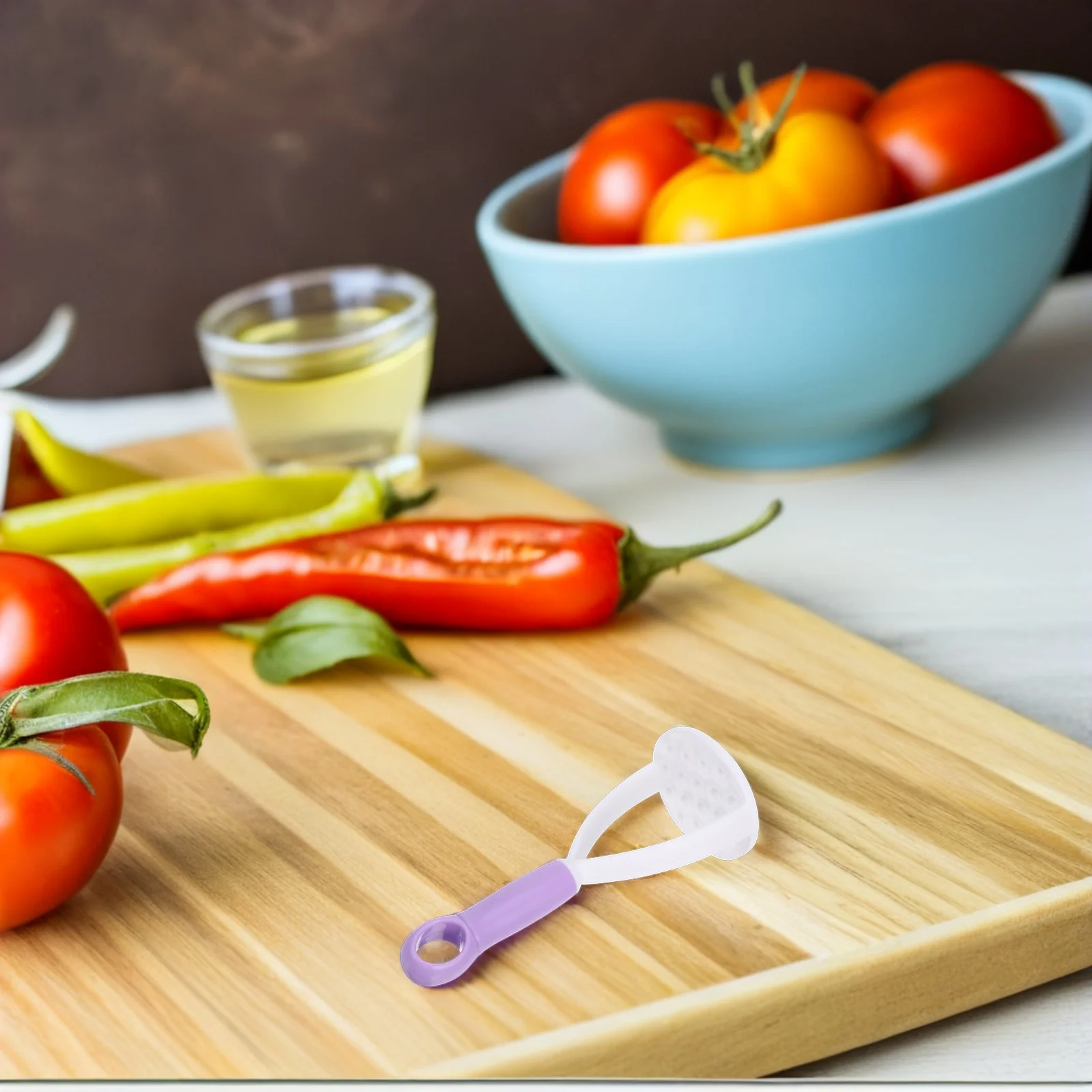 

10Pcs Small Potato Masher Manual Handheld Kitchen Tool for Smooth Mashing Vegetables Fruits Ergonomic Lightweight Food Press