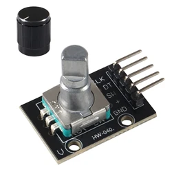 KY-040 360 Degrees Rotary Encoder Switch Module Brick Sensor Switch Development KY040 Potentiometer knob Kit for Arduino