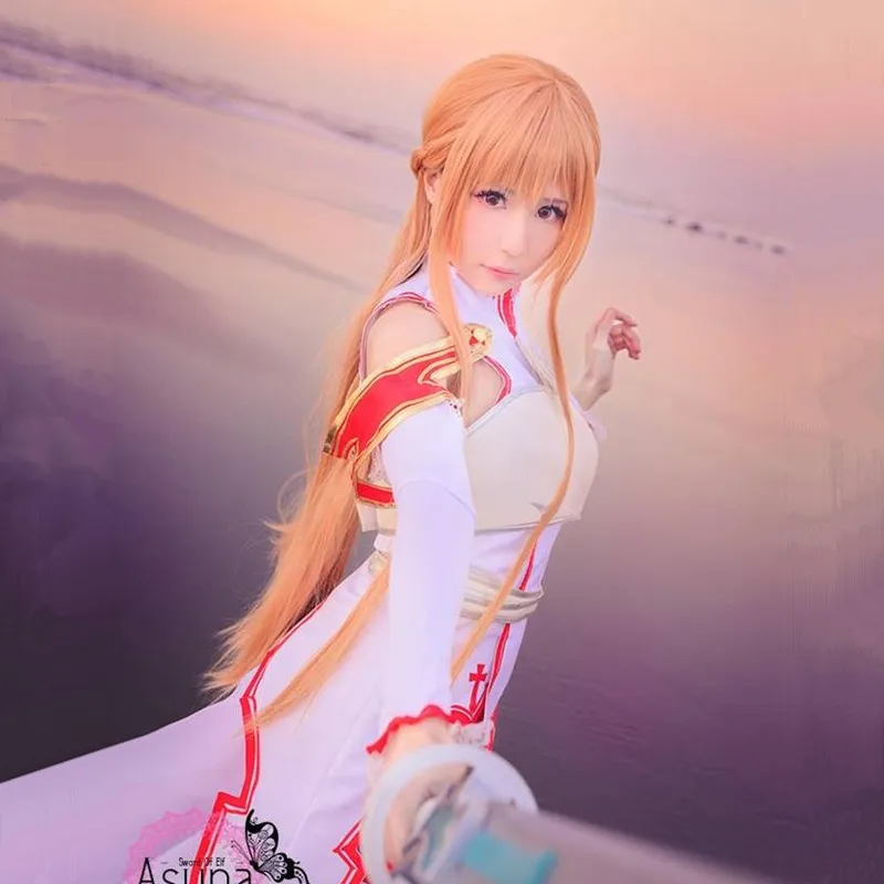 SAO Asuna Yuuki Battle Suit Outfits Full Set 2026 Anime Sword Art Online Asuna Cosplay Costume Dress Uniform For Halloween