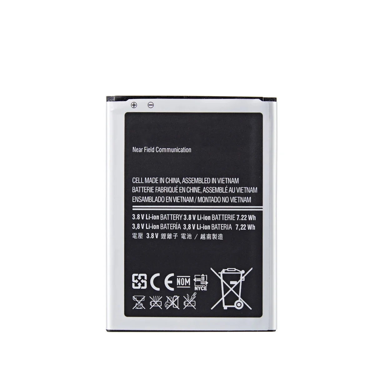 Brand New B500BE 1900mAh Battery For Samsung S4 mini I9190 i9192 I9195 I9198 Replacement batteries with NFC 4 pins