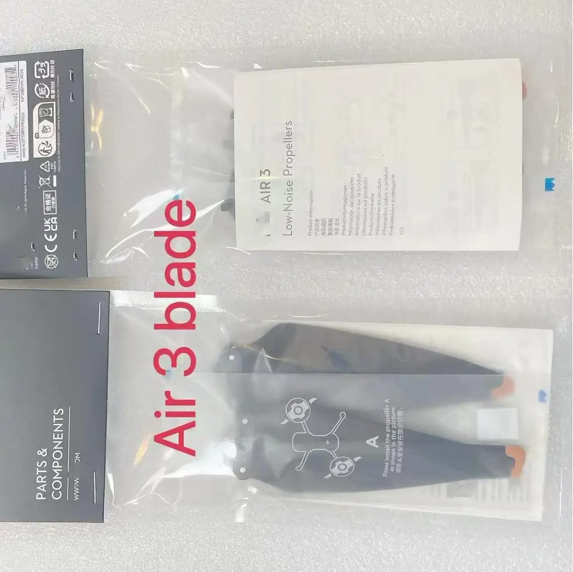 Original Replacement Propellers For DJI AIR 3 Spare Parts Props Drone Light Weight Props Blade Wing Fans For Air 3 Accessories - Image 5