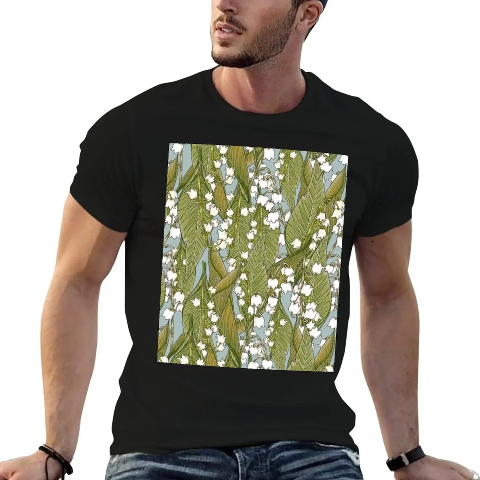 

Lily of the Valley T-Shirt tops graphic t shirts plain white t shirts men