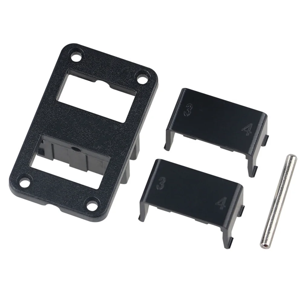 Fixed Mounting Bracket Panel Protable Power Plug For Anderson Single Pole Plug Four Position Panel Brackets 30/45A 600V