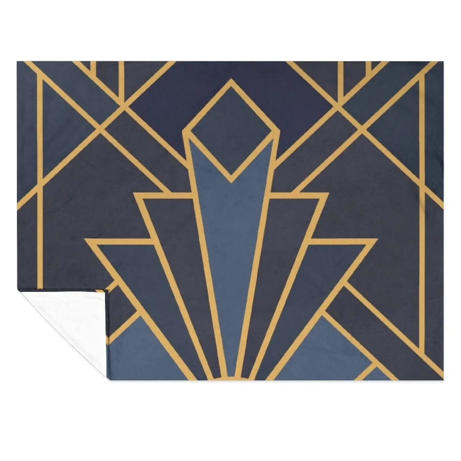 

Art Deco inspiration Throw Blanket Heavy For Decorative Sofa Hair Travel Blankets