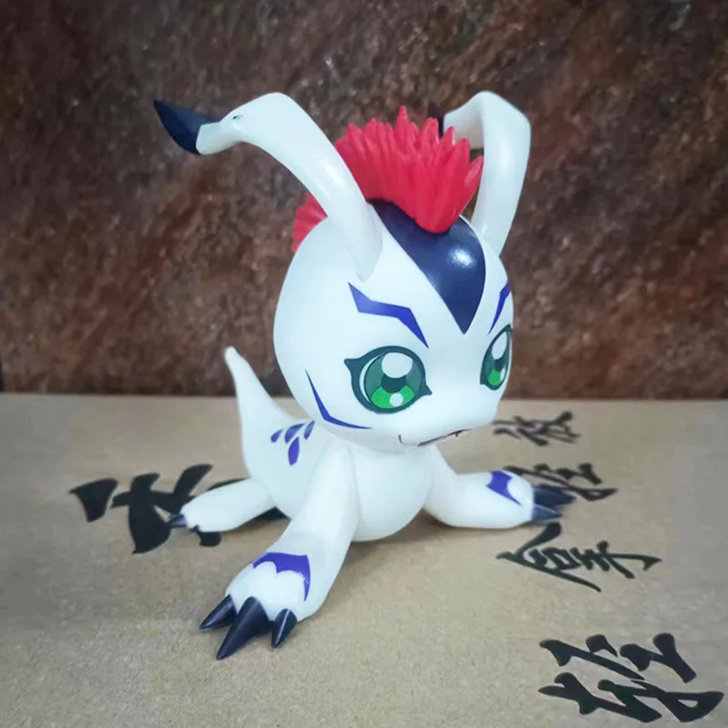 12 см Digimon-Gubumon, Patamon, Unimon, Gomamon, аниме-фигурка, модель статуи, коллекция украшений для рабочего стола, игрушки и подарок