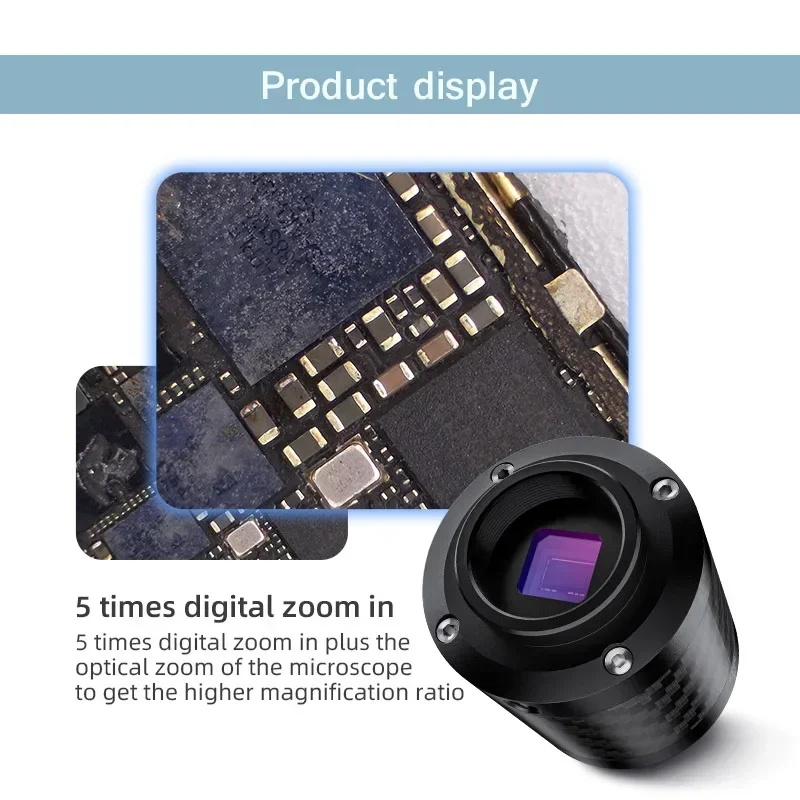 MEGA-IDEA CX60S CMOS 4K Industrial Camera for Mobile Phone Repair One-key Image Record High Definition Camera