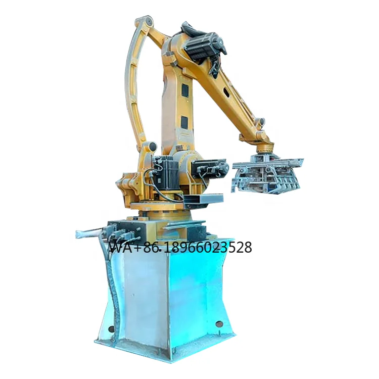 automatic Column Palletizer Industrial Robot Stacker Palletizer Stacking Machine For Box