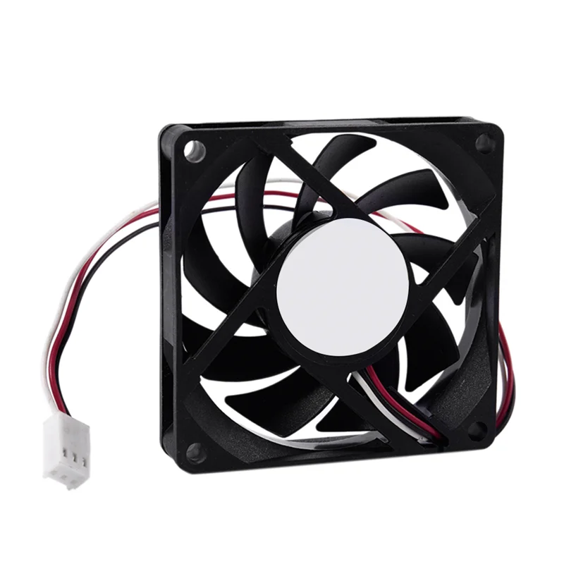 พัดลมระบายความร้อนเคสคอมพิวเตอร์ 3PIN 12V 7CM 70MM PC CPU Cooling Cooler Fan