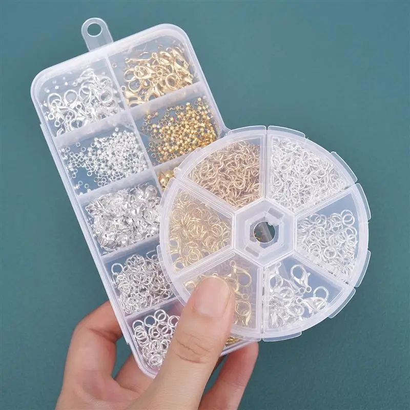 DIY Jewellery Making Kit with Lobster Clasp & Jump Rings