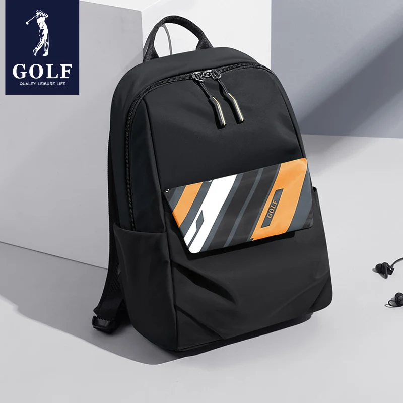 GOLF2023 New Trendy Camo Backpack for Men\'s Computer Backpack Fashion Trend Junior, High School, and College Students backpack