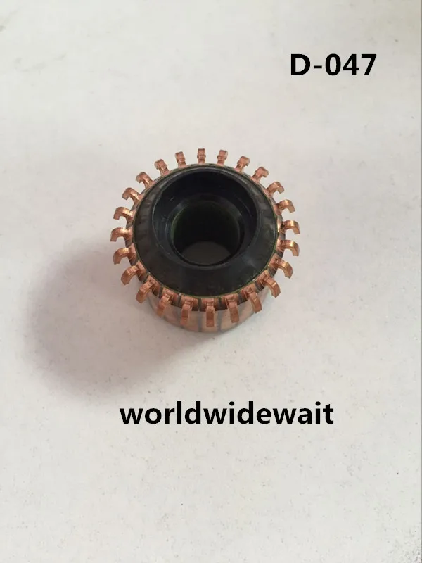 1PC ทองแดงตะขอประเภทไฟฟ้ามอเตอร์ Commutator 11x28.5x18 มม.D-047