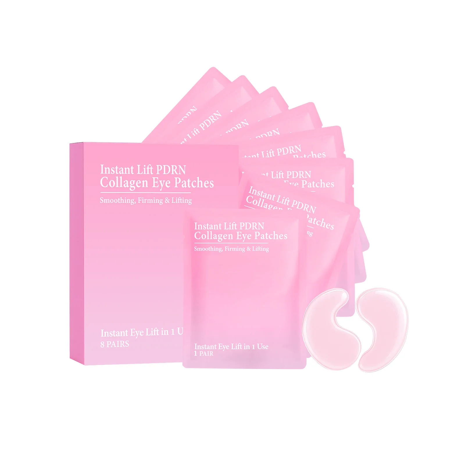 Collagen Eye Patches Firming Lifting Under Eye Mask Reduce Puffiness Hydrate Delicate Eye Skinn Daily Skincare Eye Treatment Pad