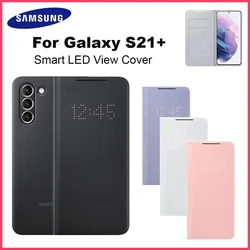 Origianl SAMSUNG Galaxy S21+ Smart LED View Cover For Galaxy S21+ S21Plus LED View Smartphone Cover SM-G996B