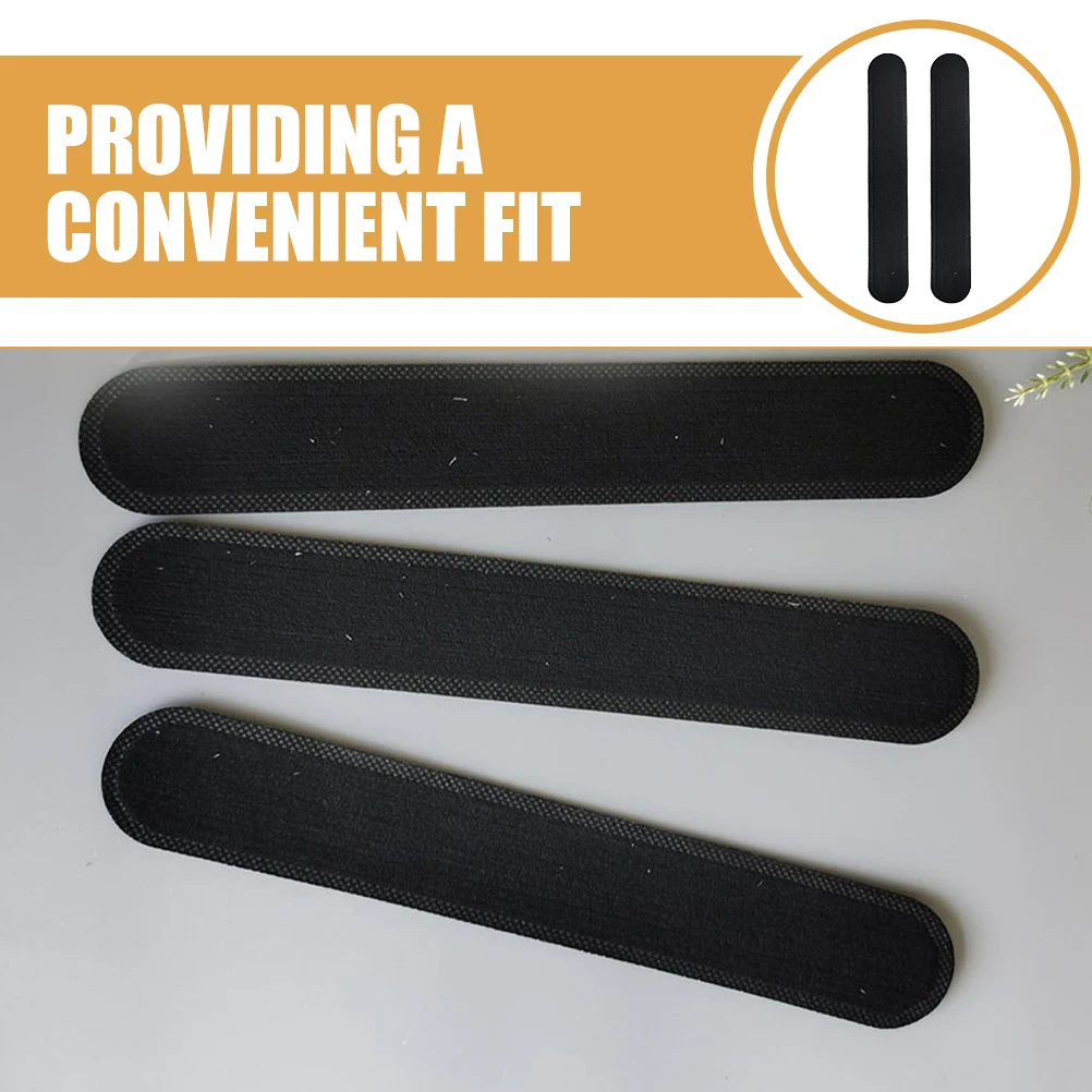 

10 Pcs Woven Protector for Baseball Caps Golf Cushion Golf For Baseball Caps Hat Sweat Liner Black Cap Set Hat Sweat Liner
