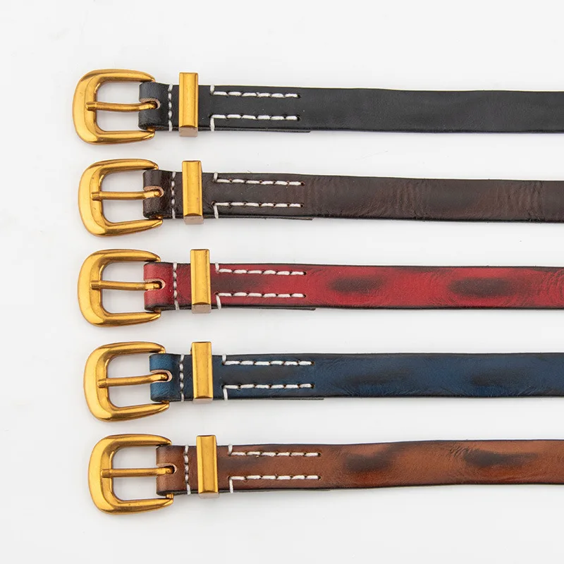 حقيقية حزام جلد البقر المرأة الجلود الطبيعية مشد الإناث Cummerbund معطف حزام فستان الديكور حزام ضيق J1743
