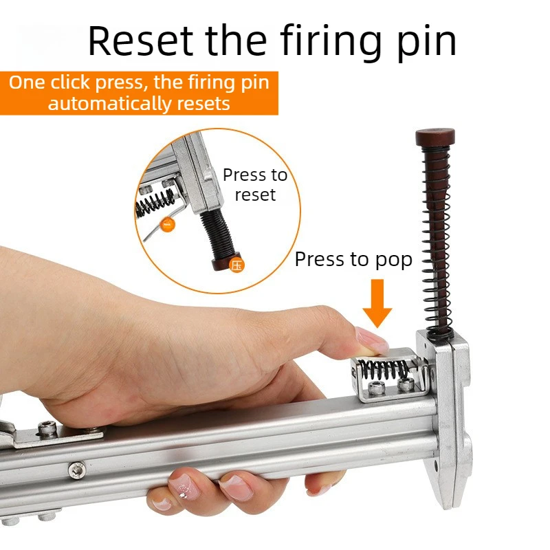 ST18 Steel Nail Gun Manual Extra 18MM Nails Concrete Nail Gun Walls Ceiling Cement Wire Slot Nailing Device Woodworking Tool view 2