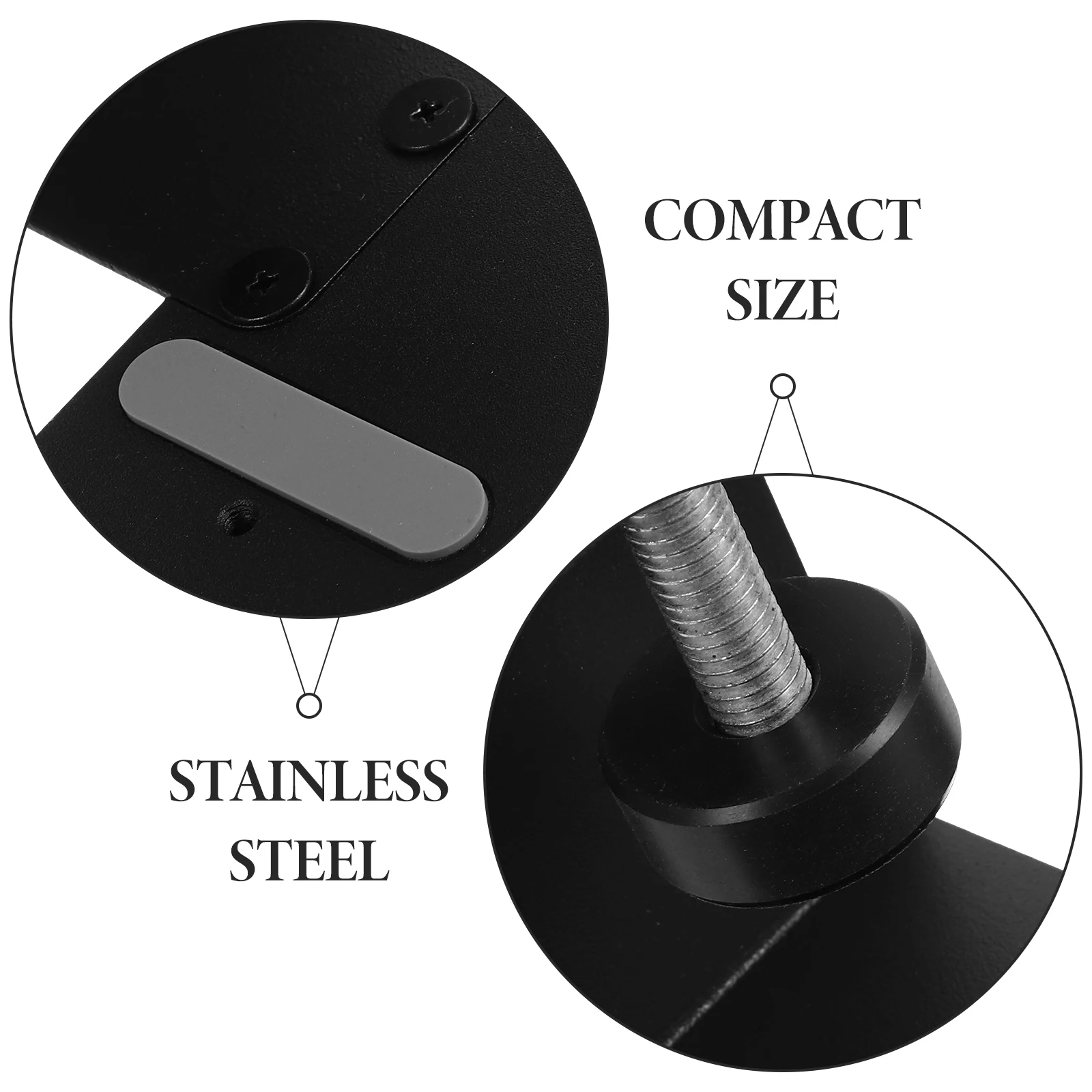 

Doorbell Mount Metal Video Bracket Adjustable Camera Stand Anti Theft Durable Stainless Steel Compatible Inner Doors Left Right