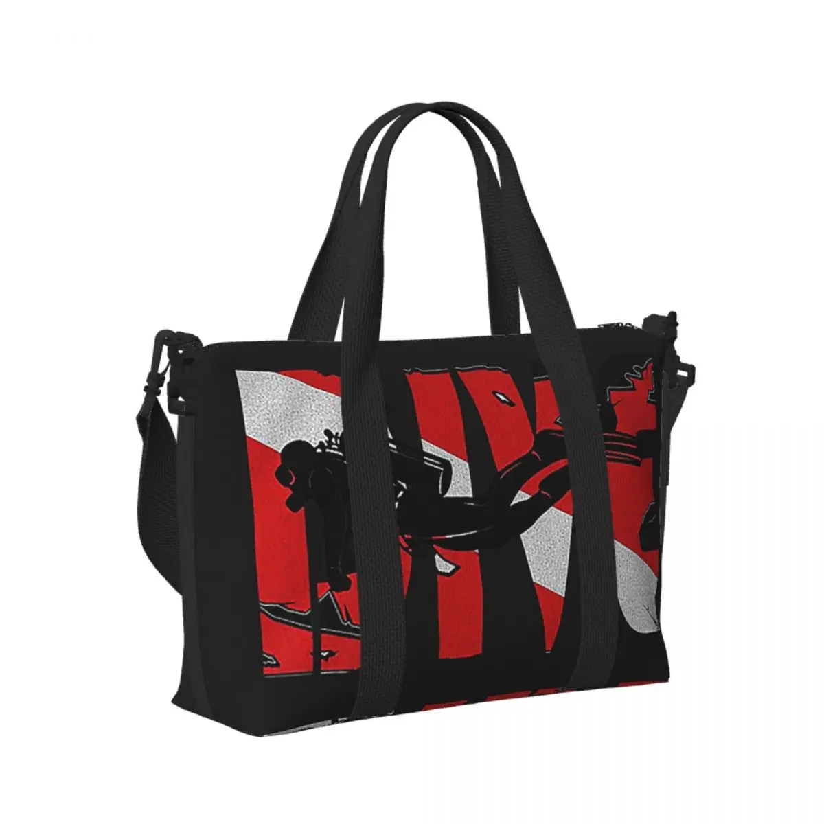 

Изготовленная на заказ пляжная дорожная сумка для подводного плавания с аквалангом, большая вместительная сумка-тоут для спортзала, спортивная женская дорожная сумка для покупок