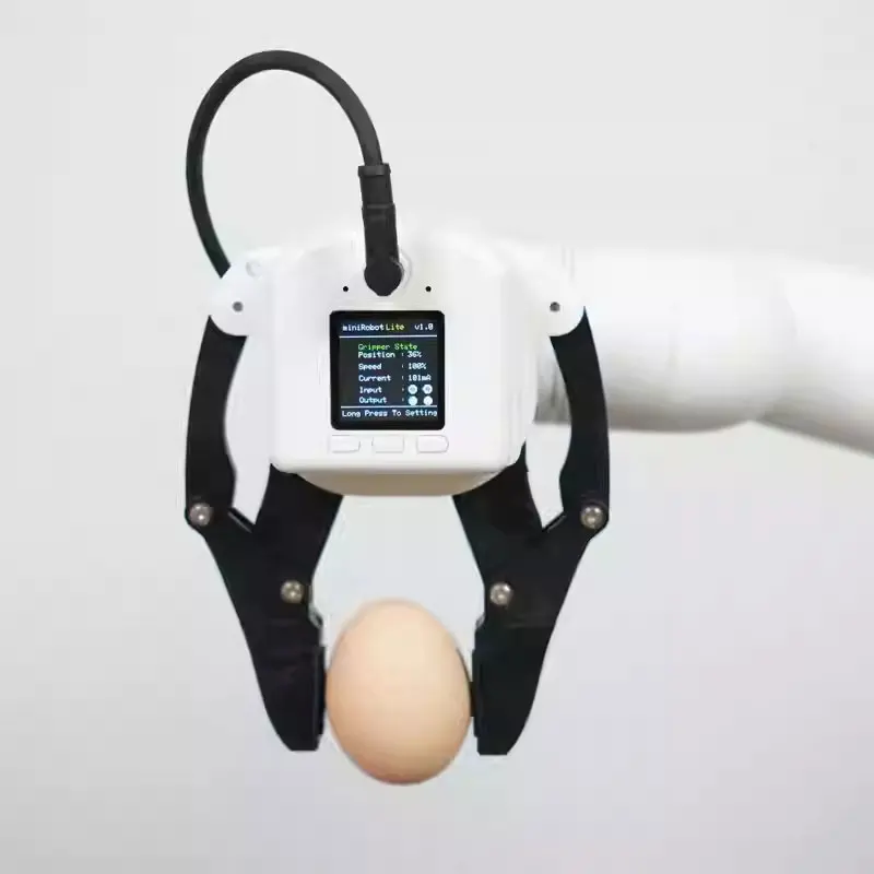 Chwytak robotyczny myGripper F100 sterowany siłą, końcówka robota, obsługuje obciążenie 500g / 1KG